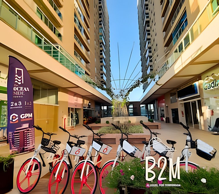 *Bali beach* Incrível homeclub pé na areia