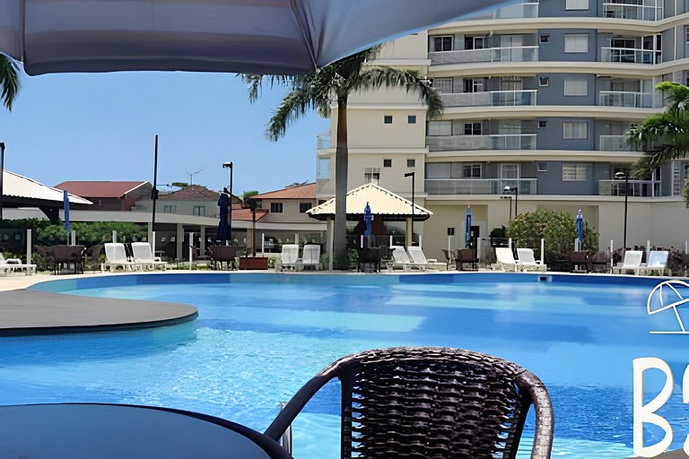 Praia, piscina com bar molhado, Beto carrero