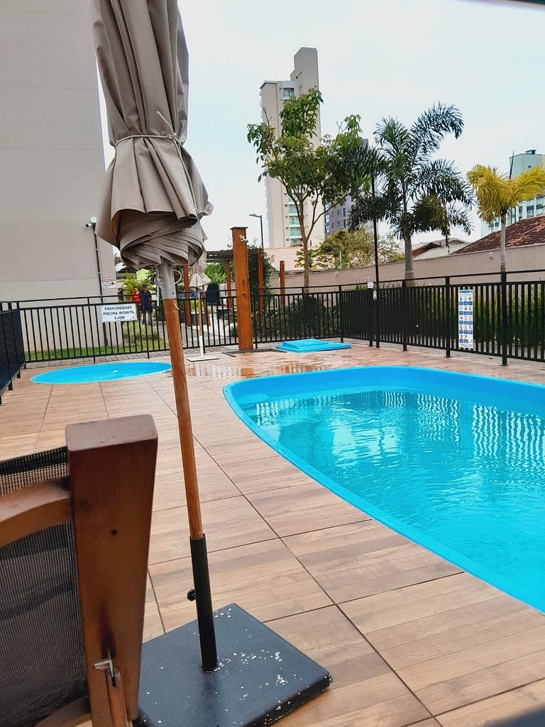 Piscina, praia e lazer para toda família