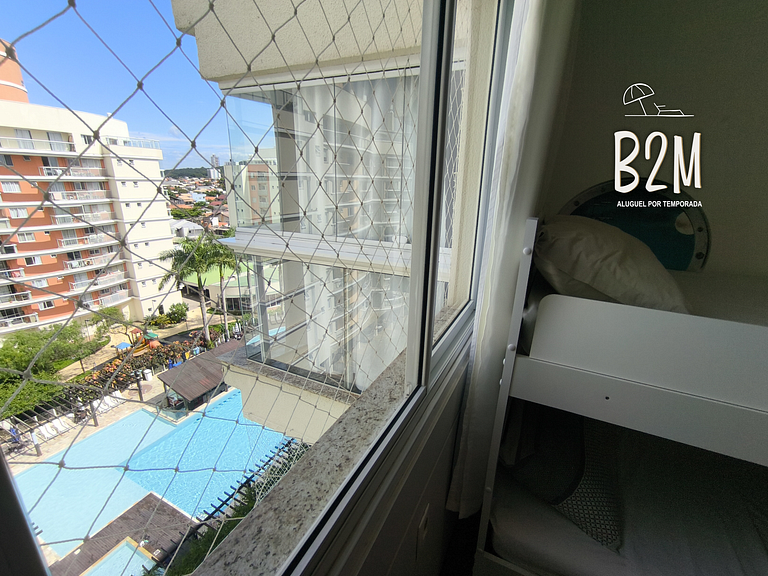 Vista mar, piscina com bar, Beto Carrero