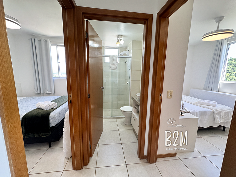 Apartamento acolhedor com vista mar, Beto Carrero