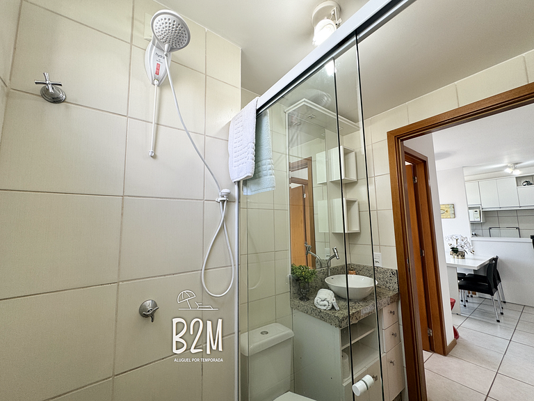 Apartamento acolhedor com vista mar, Beto Carrero