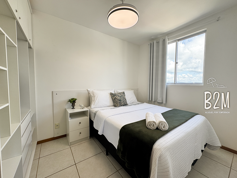 Apartamento acolhedor com vista mar, Beto Carrero