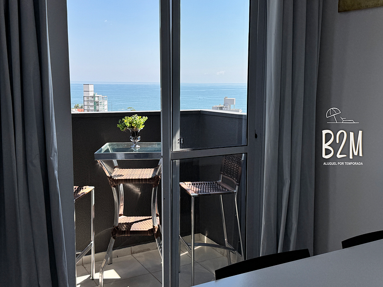 Apartamento acolhedor com vista mar, Beto Carrero