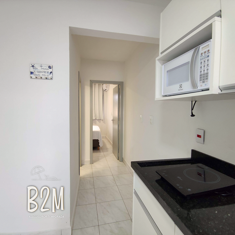 Loft beira-mar, vista encantadora