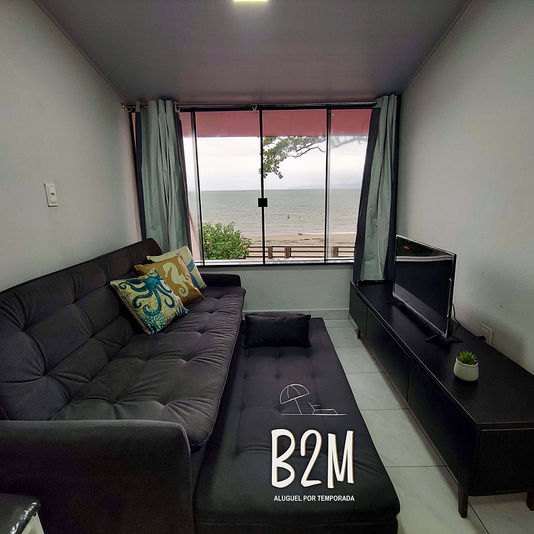 Loft beira-mar, vista encantadora