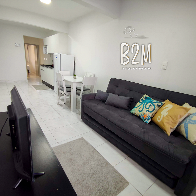 Loft beira-mar, vista encantadora