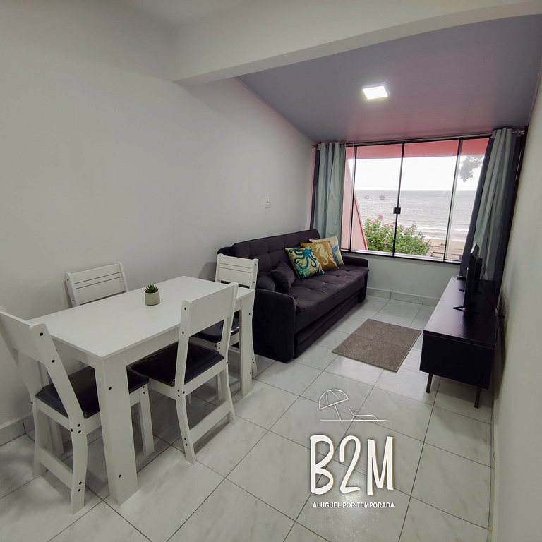 Loft beira-mar, vista encantadora