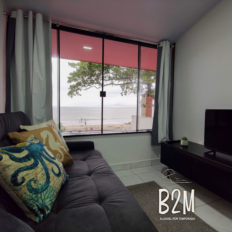 Loft beira-mar, vista encantadora