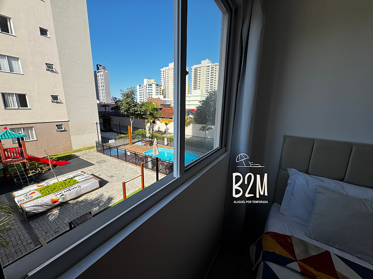 Piscina, praia e lazer para toda família