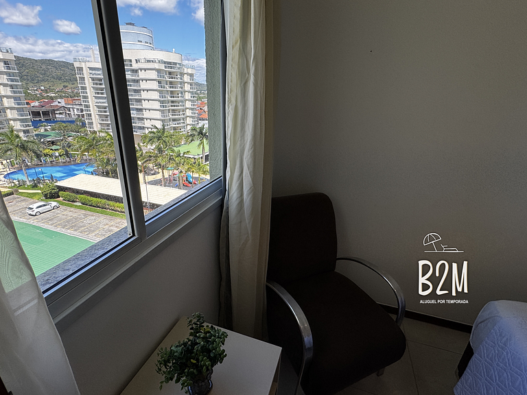 Vista mar, piscina, Beto Carrero, Homeclub