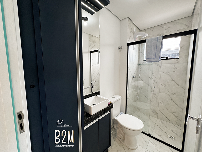 Aconchegante apartamento, jacuzzi e churrasqueira