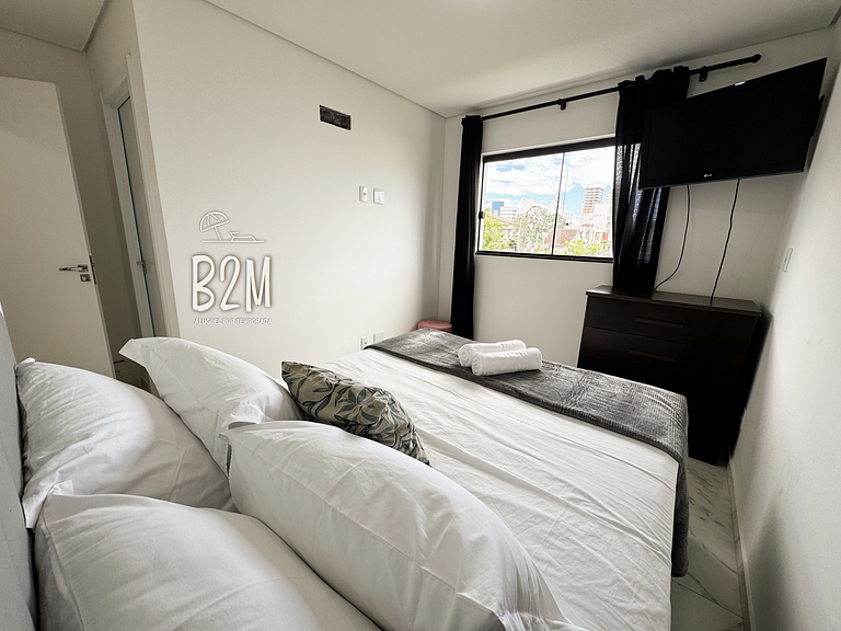 Aconchegante apartamento, jacuzzi e churrasqueira