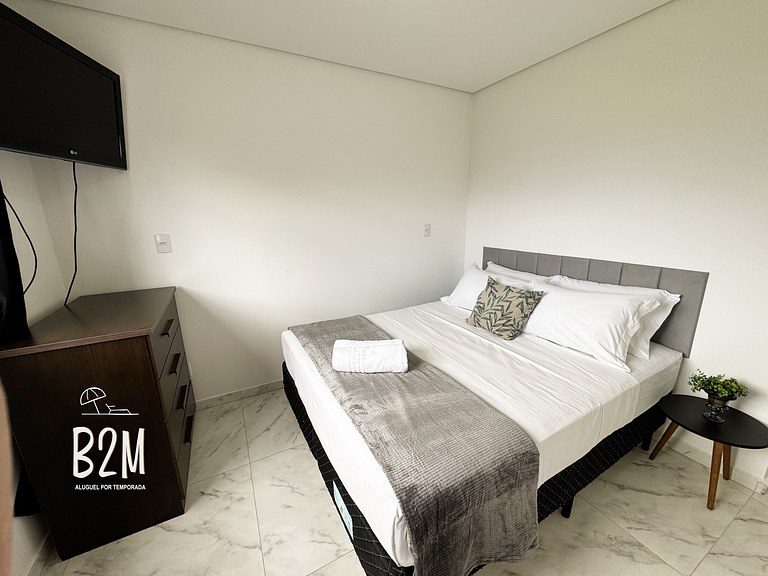 Aconchegante apartamento, jacuzzi e churrasqueira