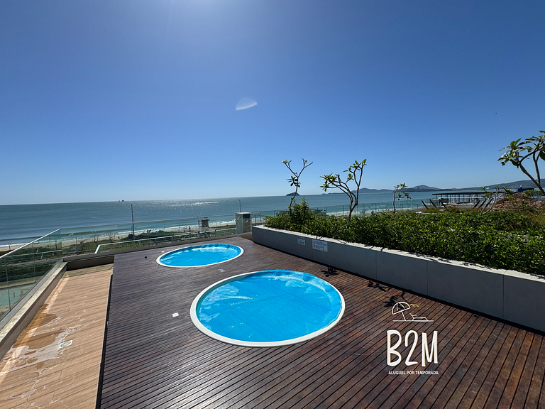 Summer homeclub, beira mar, piscina, jacuzzi