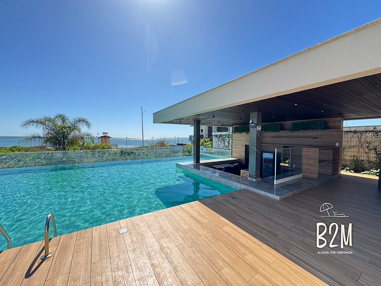 Summer homeclub, beira mar, piscina, jacuzzi