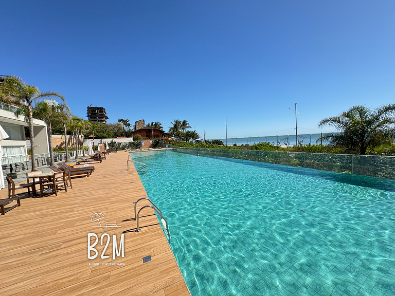 Summer homeclub, beira mar, piscina, jacuzzi