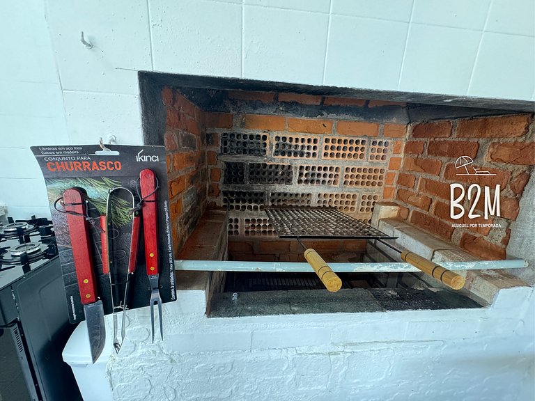 Casa vista mar Incrível com churrasqueira