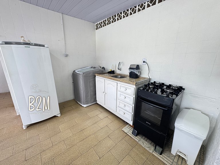 Casa vista mar Incrível com churrasqueira