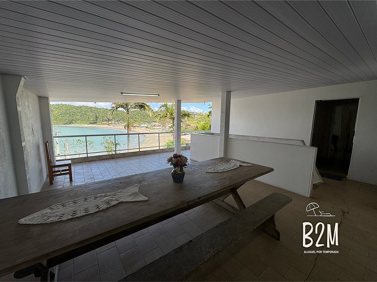 Casa vista mar Incrível com churrasqueira