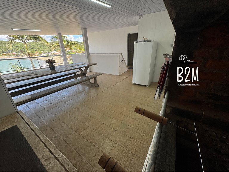 Casa vista mar Incrível com churrasqueira