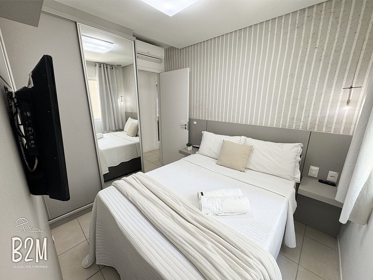 Homeclub beira-mar, piscina borda infinita