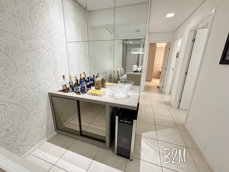 Homeclub beira-mar, piscina borda infinita