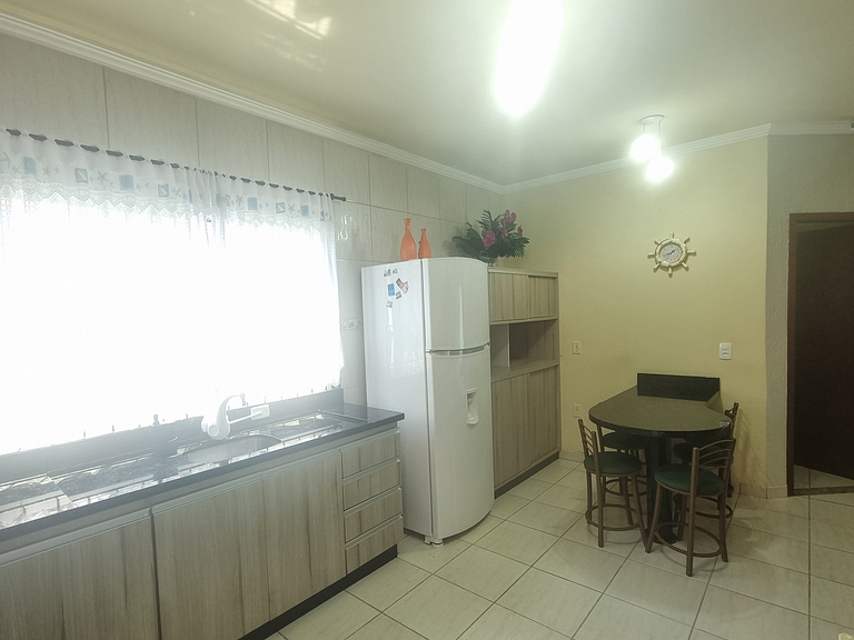 Casa de praia com churrasqueira