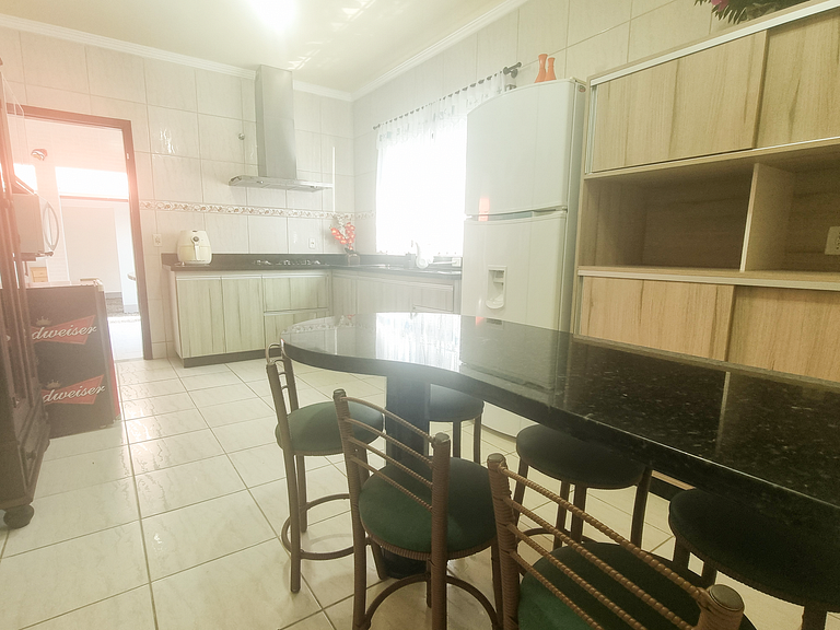 Casa de praia com churrasqueira