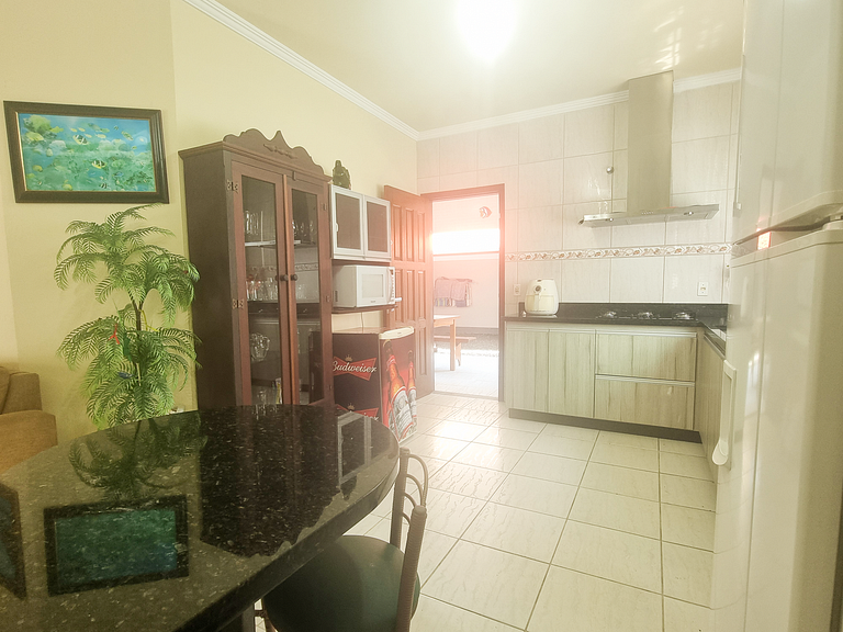 Casa de praia com churrasqueira