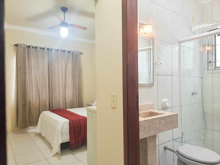 Casa de praia com churrasqueira