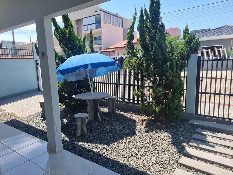 Casa de praia com churrasqueira