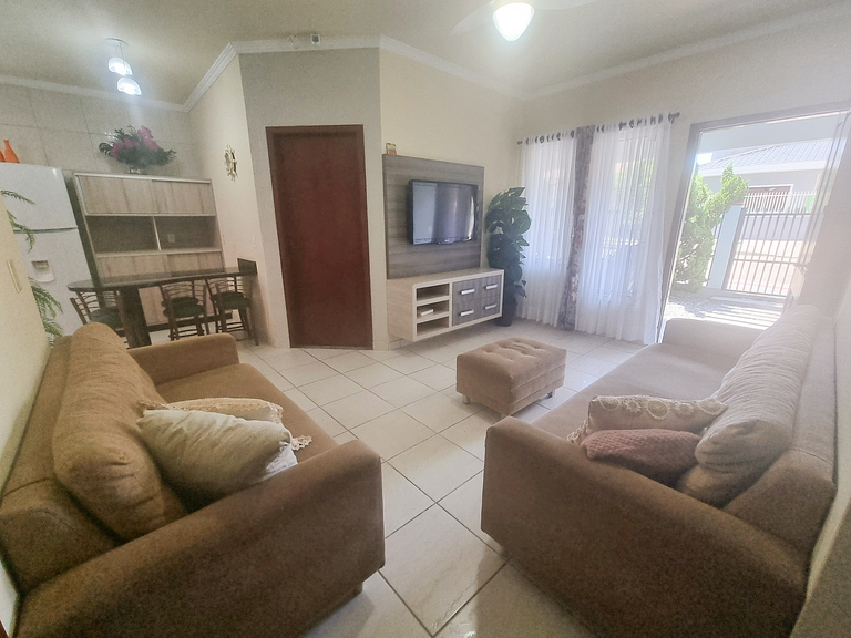 Casa de praia com churrasqueira