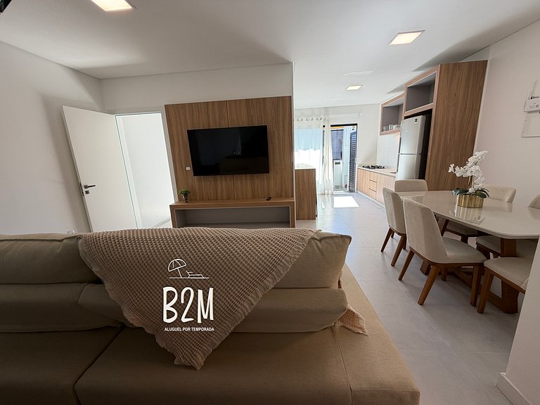 Triplex com jacuzzi, vista mar, churrasqueira