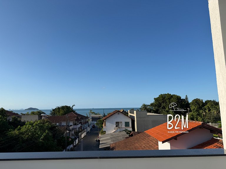 Triplex com jacuzzi, vista mar, churrasqueira