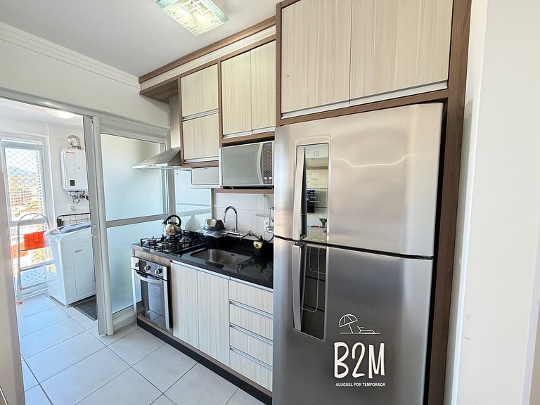 Vista mar, churrasqueira, piscina, homeclub