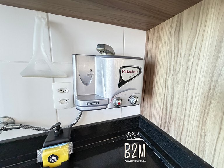 Vista mar, churrasqueira, piscina, homeclub