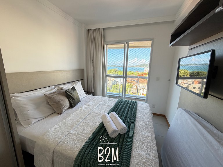 Vista mar, churrasqueira, piscina, homeclub