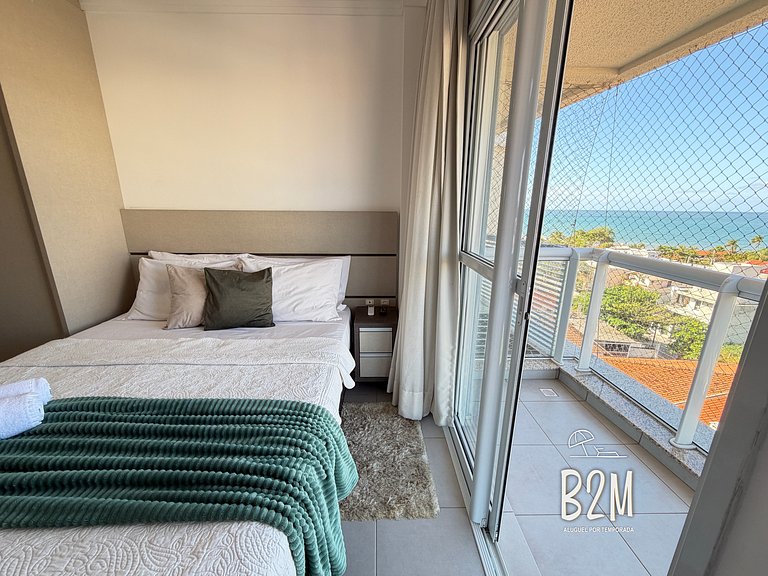 Vista mar, churrasqueira, piscina, homeclub