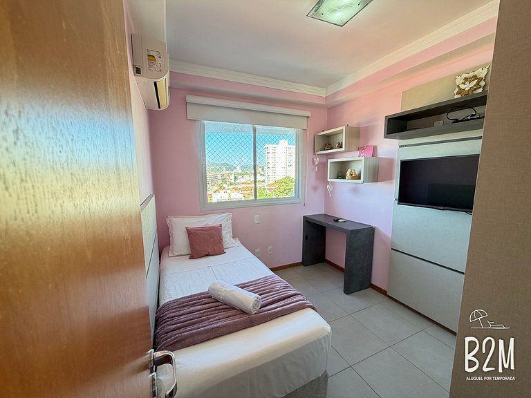 Vista mar, churrasqueira, piscina, homeclub