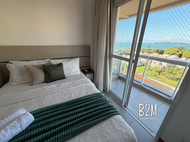 Vista mar, churrasqueira, piscina, homeclub