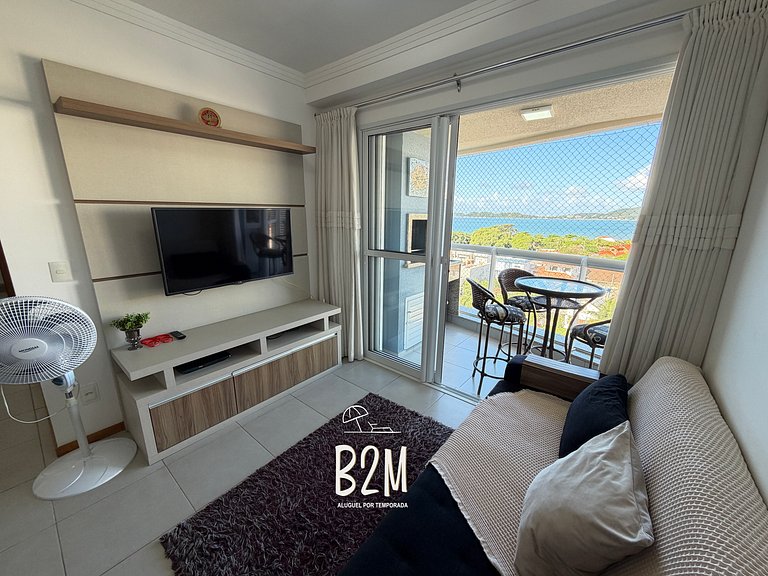 Vista mar, churrasqueira, piscina, homeclub