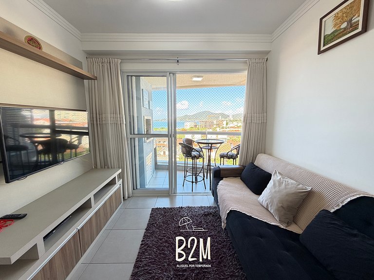 Vista mar, churrasqueira, piscina, homeclub