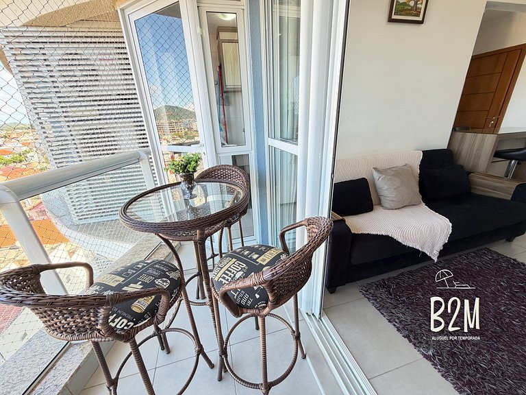 Vista mar, churrasqueira, piscina, homeclub