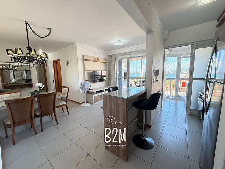 Vista mar, churrasqueira, piscina, homeclub