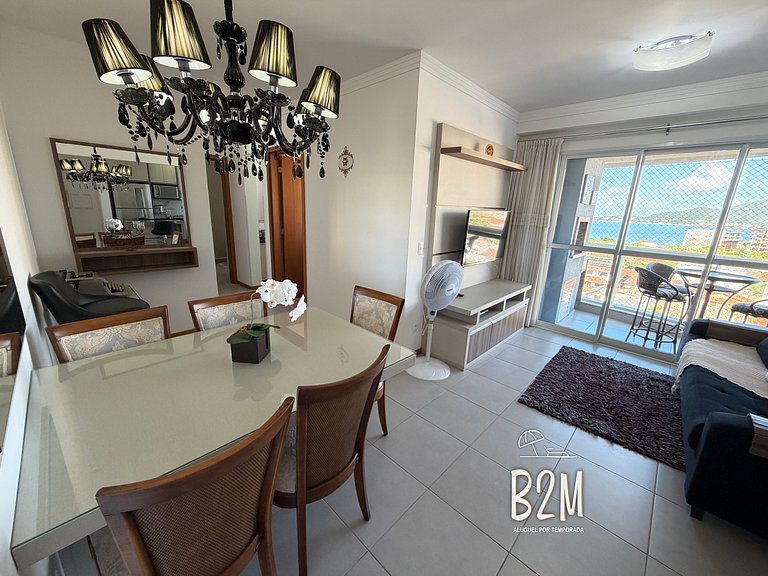 Vista mar, churrasqueira, piscina, homeclub