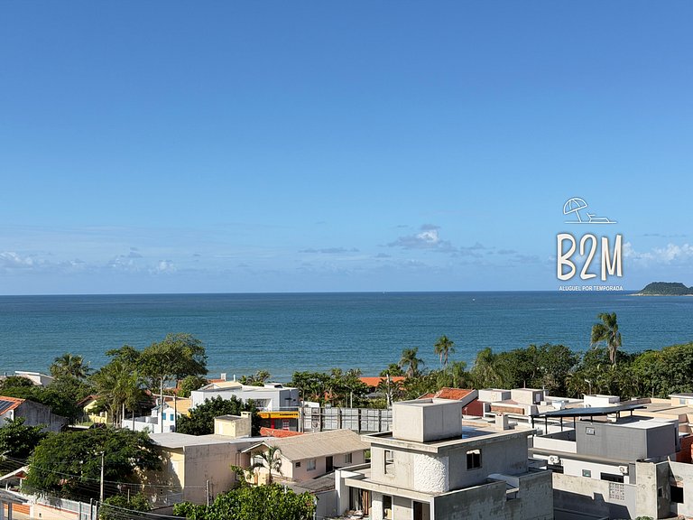 Vista mar, churrasqueira, piscina, homeclub