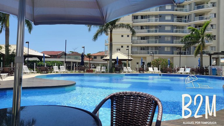 Vista mar, churrasqueira, piscina, homeclub