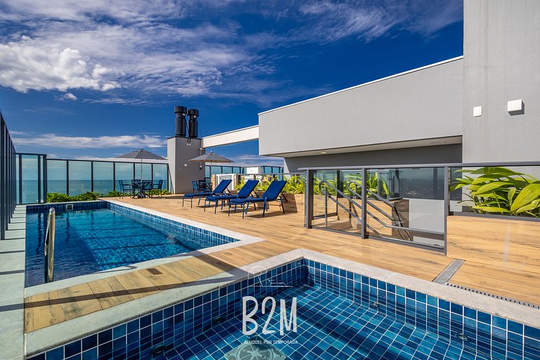 Luxuoso vista mar, Beto Carrero, piscina, Jacuzzi