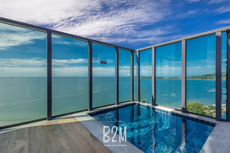 Luxuoso vista mar, Beto Carrero, piscina, Jacuzzi